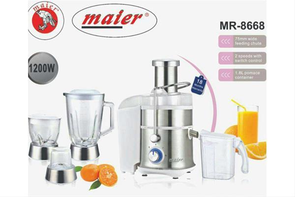 آبمیوه گیری 4 کاره مایر مدل MR-8668